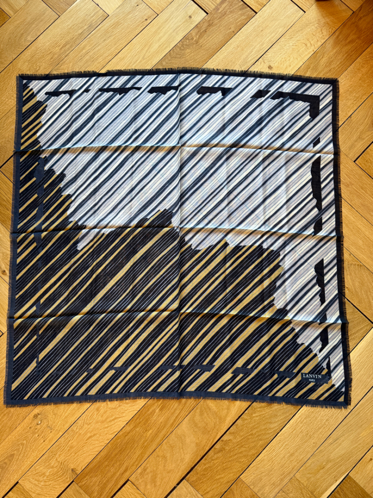 Lanvin Wool and silk scarf
