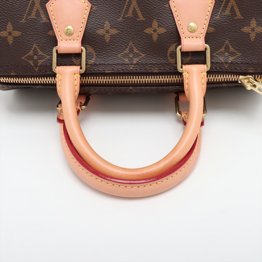 Louis Vuitton Speedy 25 Canvas Bandoulière Trunk Handbag Monogram