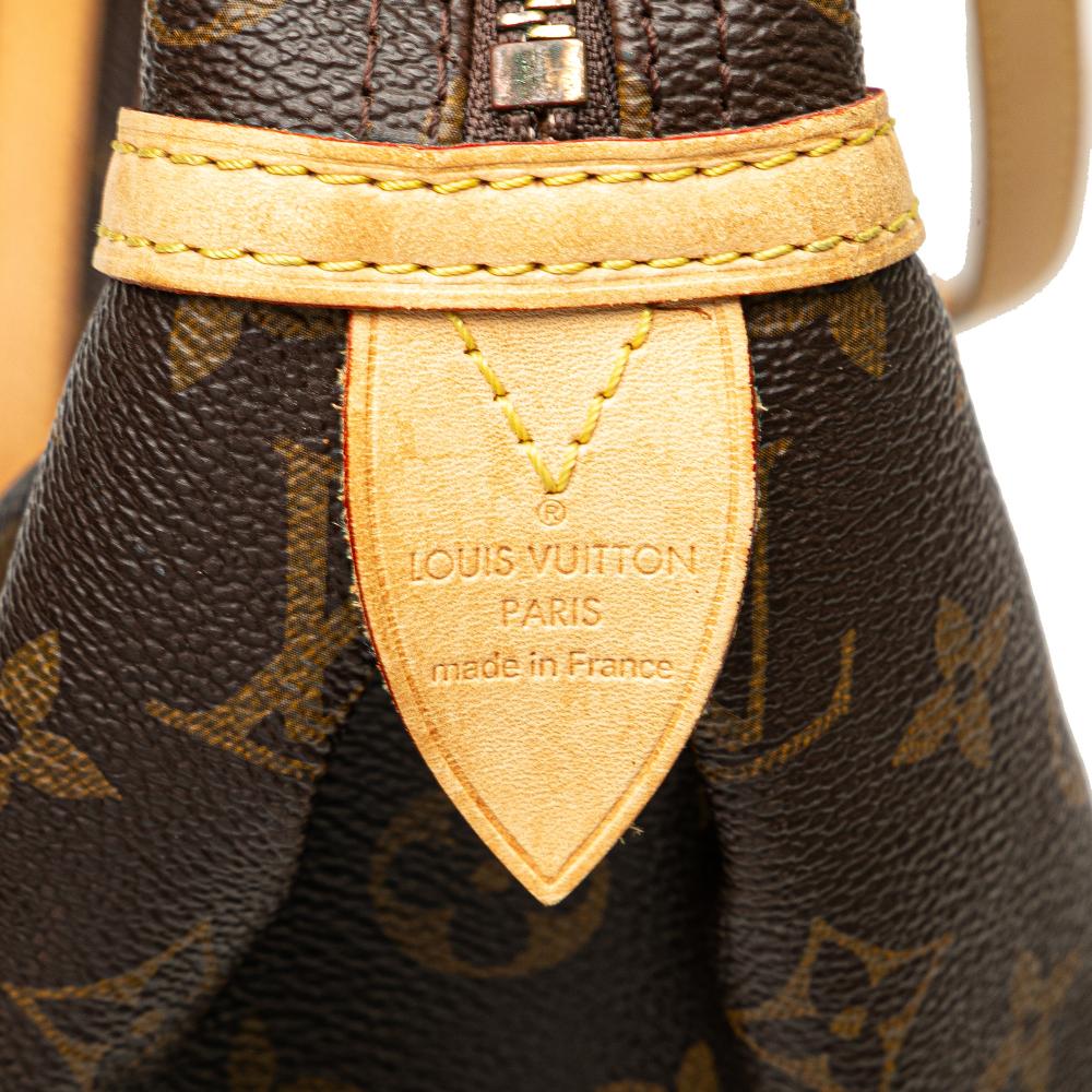 Louis Vuitton B Louis Vuitton Brown Monogram Canvas Canvas Monogram Montorgueil GM France