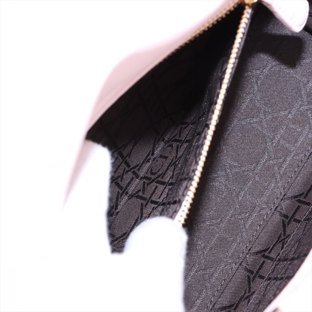 Christian Dior Lady Dior Small Lambskin Leather My ABCDior Cannage Tote Handbag Sand