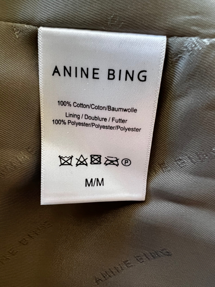 Anine Bing Finley trench coat