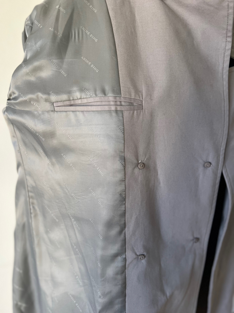 Anine Bing Finley trench coat