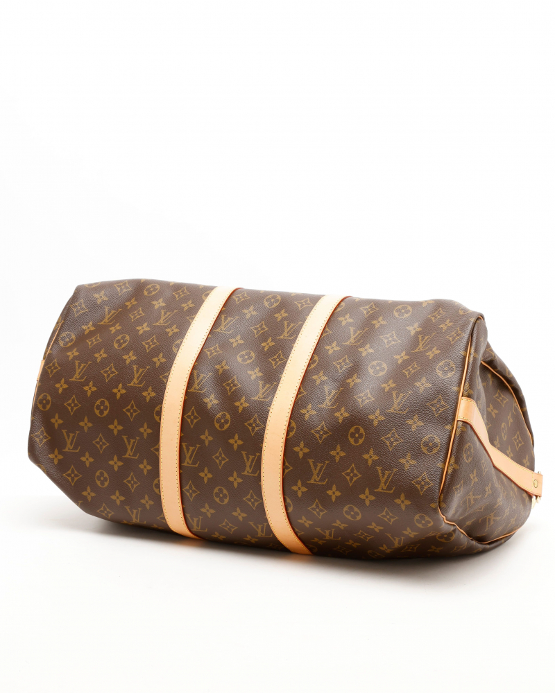 Louis Vuitton Monogram Keepall Bandoulière 50 Weekend Bag