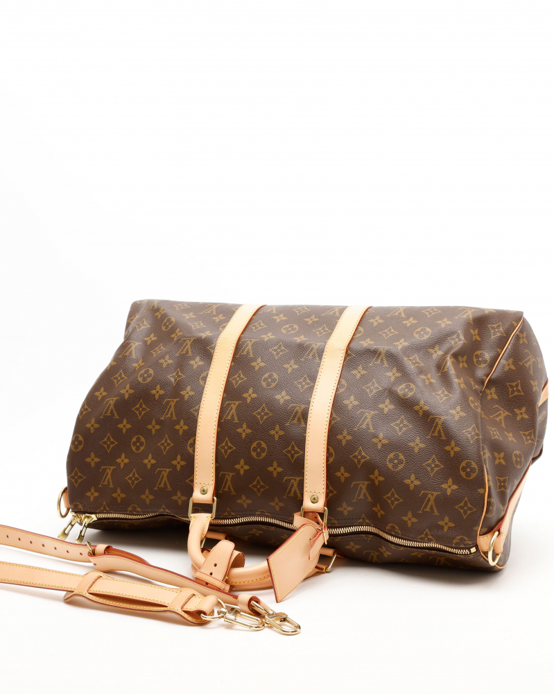 Louis Vuitton Monogram Keepall Bandoulière 50 Weekend Bag