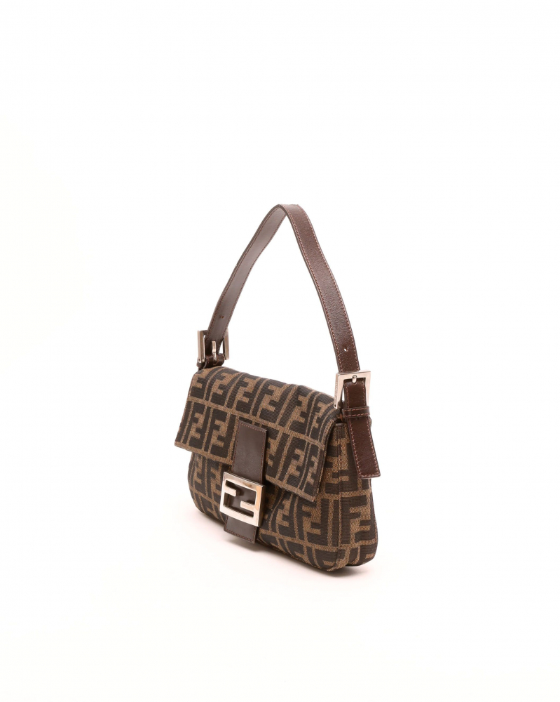 Fendi Zucca Baguette Bag