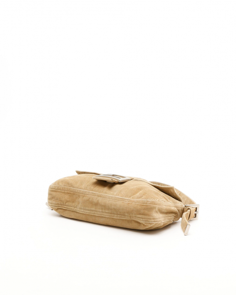 Fendi Baguette Corduroy Bag