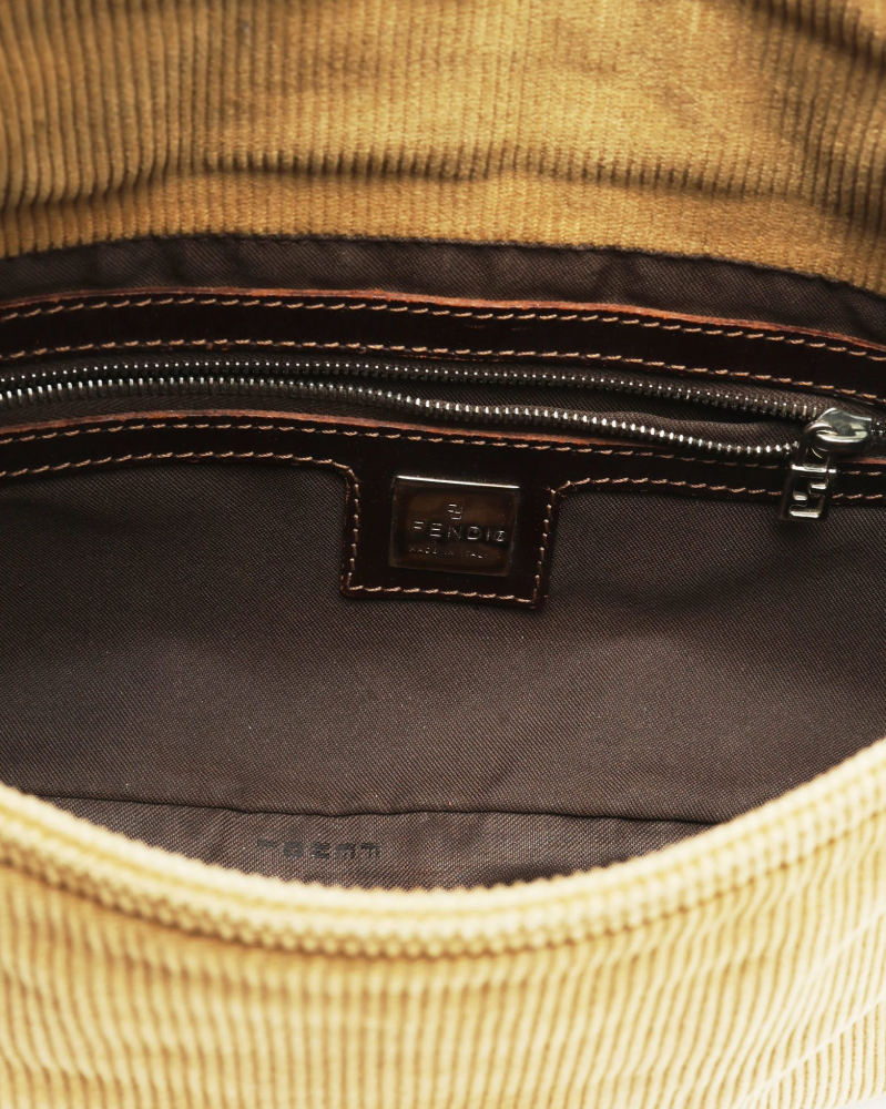 Fendi Baguette Corduroy Bag