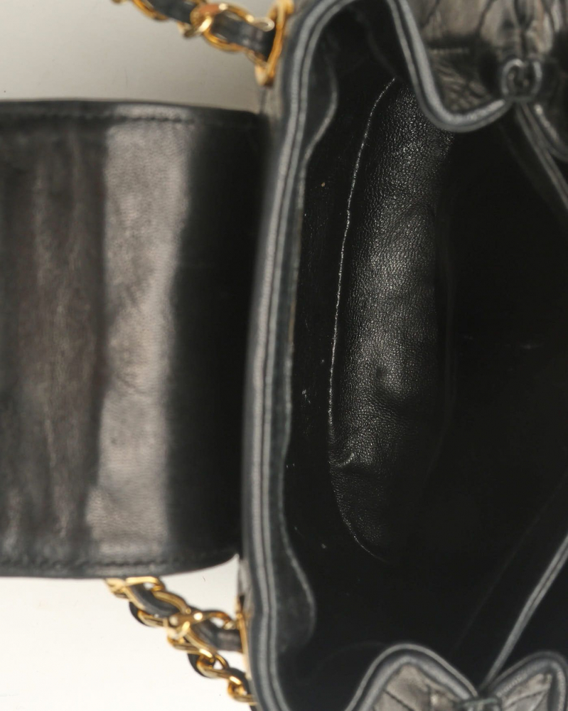 Chanel Classic CC Fringe Bucket Bag