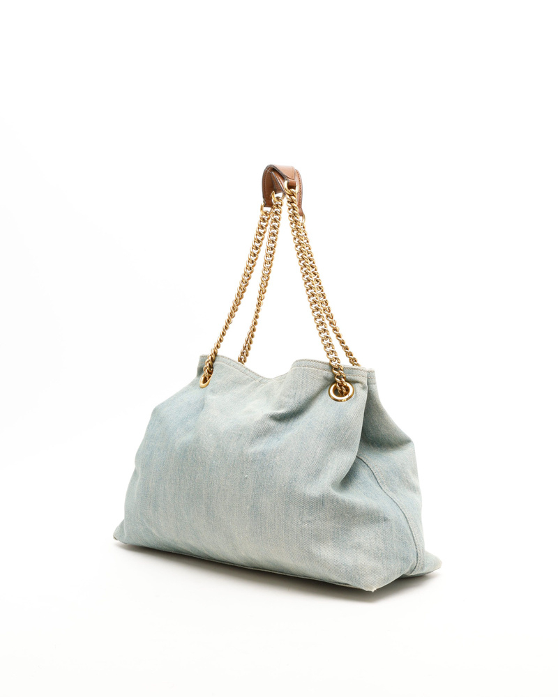 Gucci Soho Denim Tote Bag