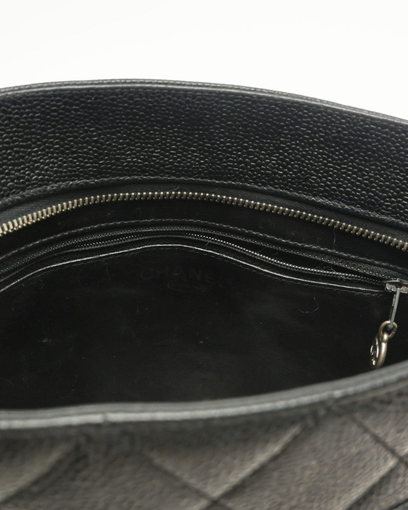 Chanel Caviar Medallion Tote Bag