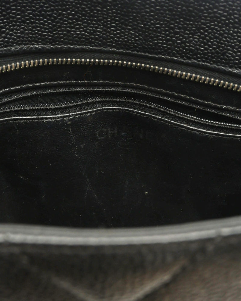 Chanel Caviar Medallion Tote Bag