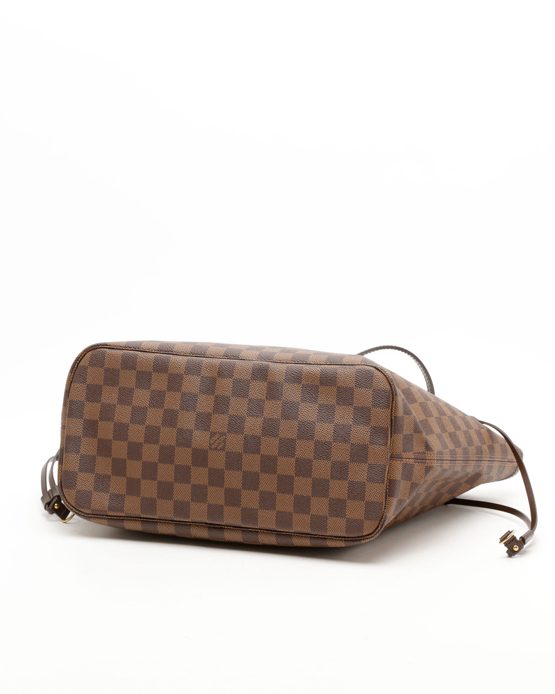 Louis Vuitton Damier Neverfull MM Tote Bag