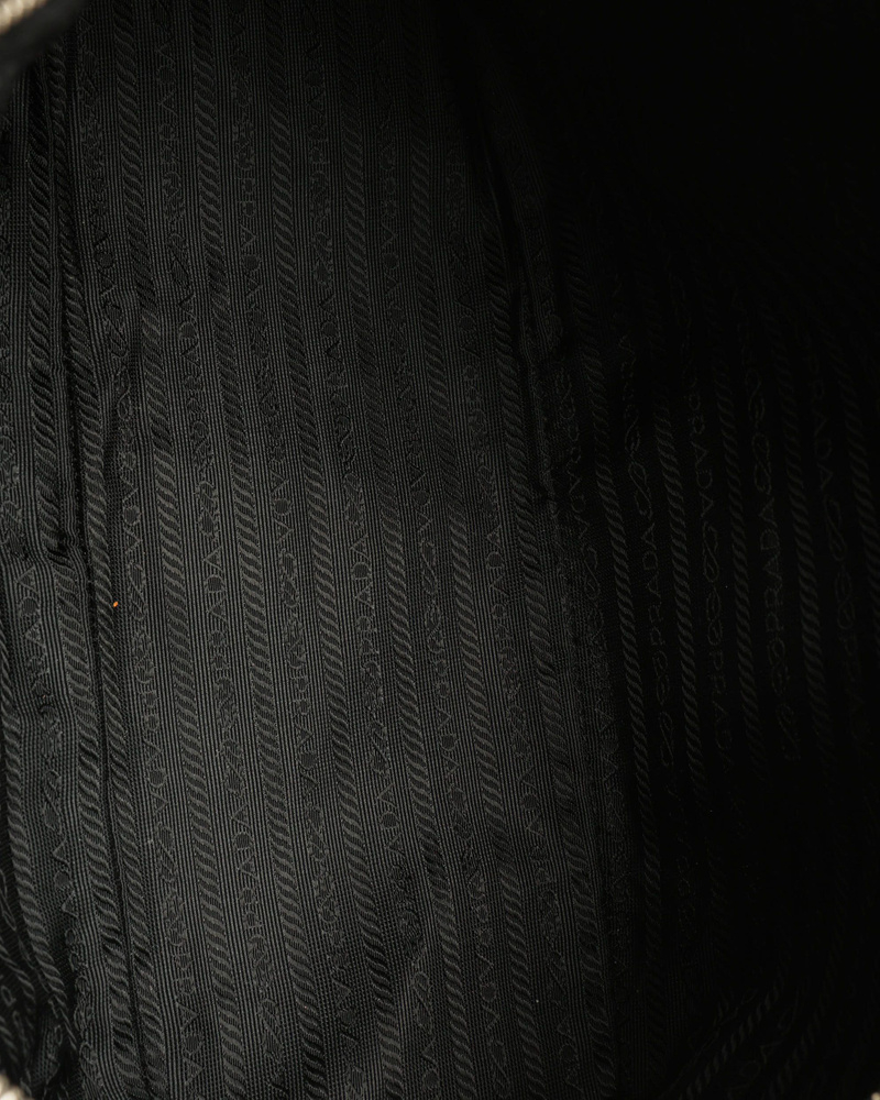 Prada Spazzolato Boston Bag