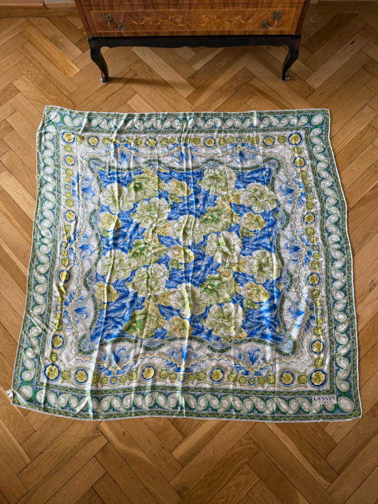 Lanvin Large silk shawl