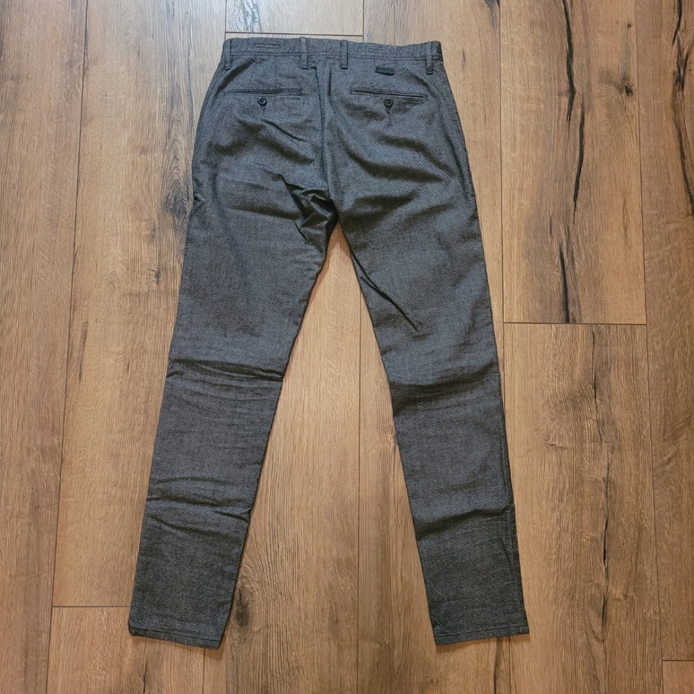 Alberto Slim Fit Hose - Rob smart wool look