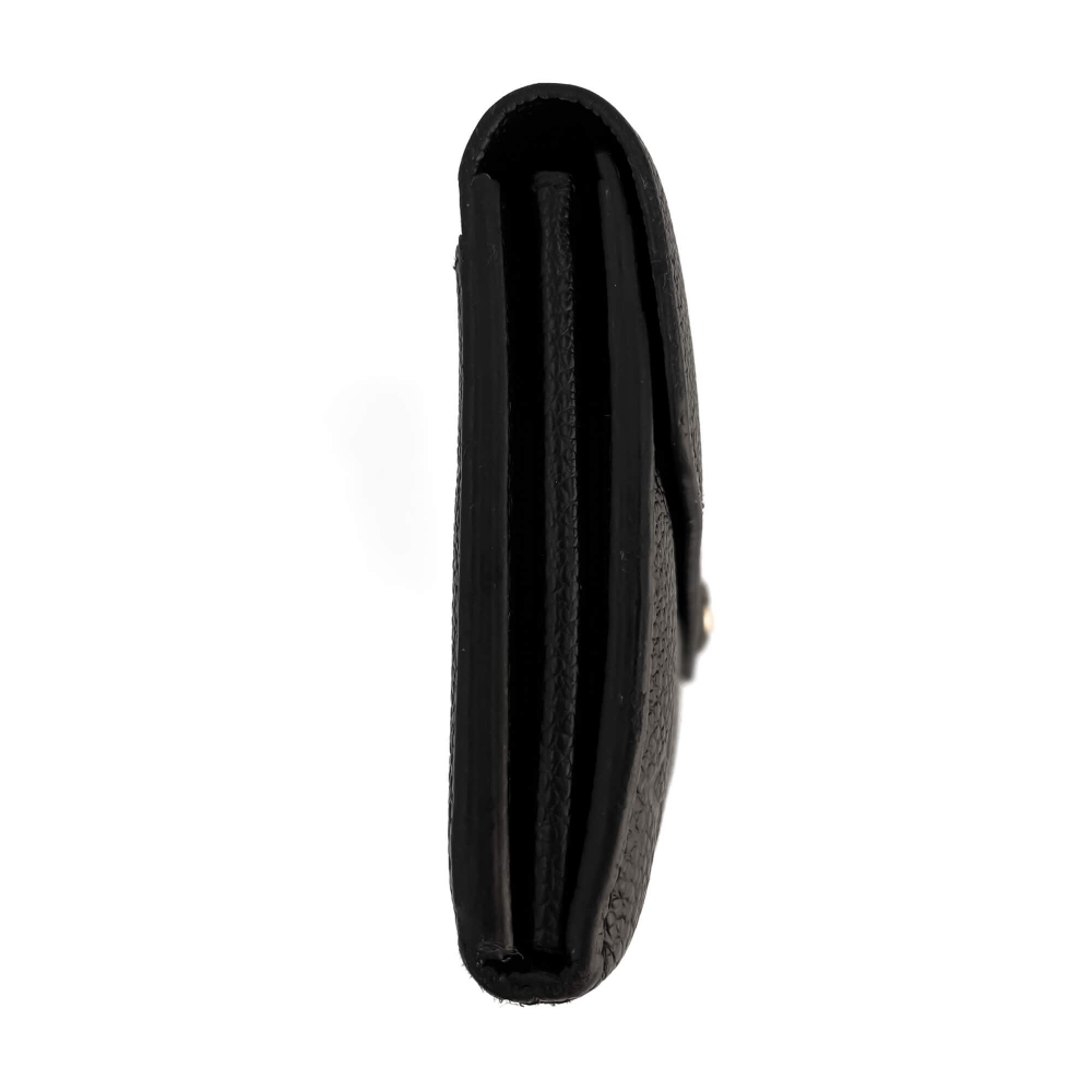 Louis Vuitton Sarah Leather Empreinte Long Wallet Black
