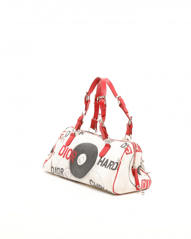 Christian Dior By John Galliano Limited Edition Hardcore Pierced Hobo Bag