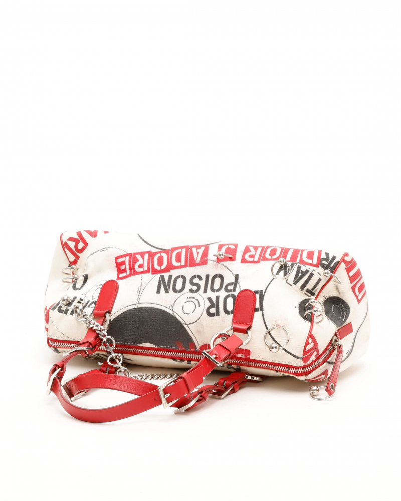 Christian Dior By John Galliano Limited Edition Hardcore Pierced Hobo Bag