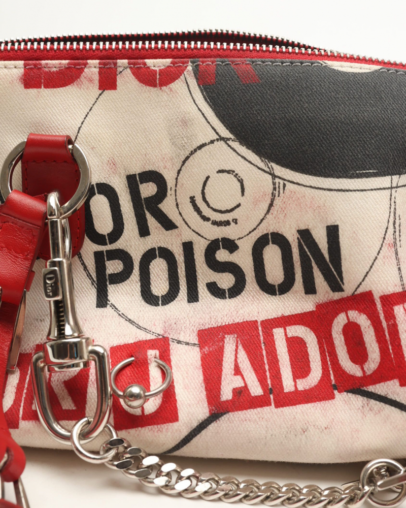 Christian Dior By John Galliano Limited Edition Hardcore Pierced Hobo Bag
