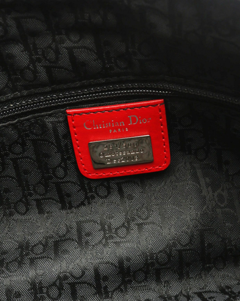 Christian Dior By John Galliano Limited Edition Hardcore Pierced Hobo Bag