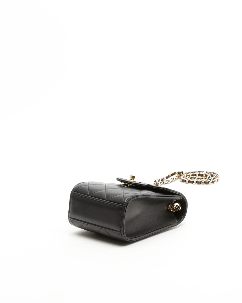 Chanel Classic Phone Holder Crossbody Bag