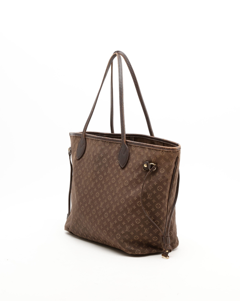 Louis Vuitton Neverfull Idylle Monogram Mini Lin MM Tote Bag