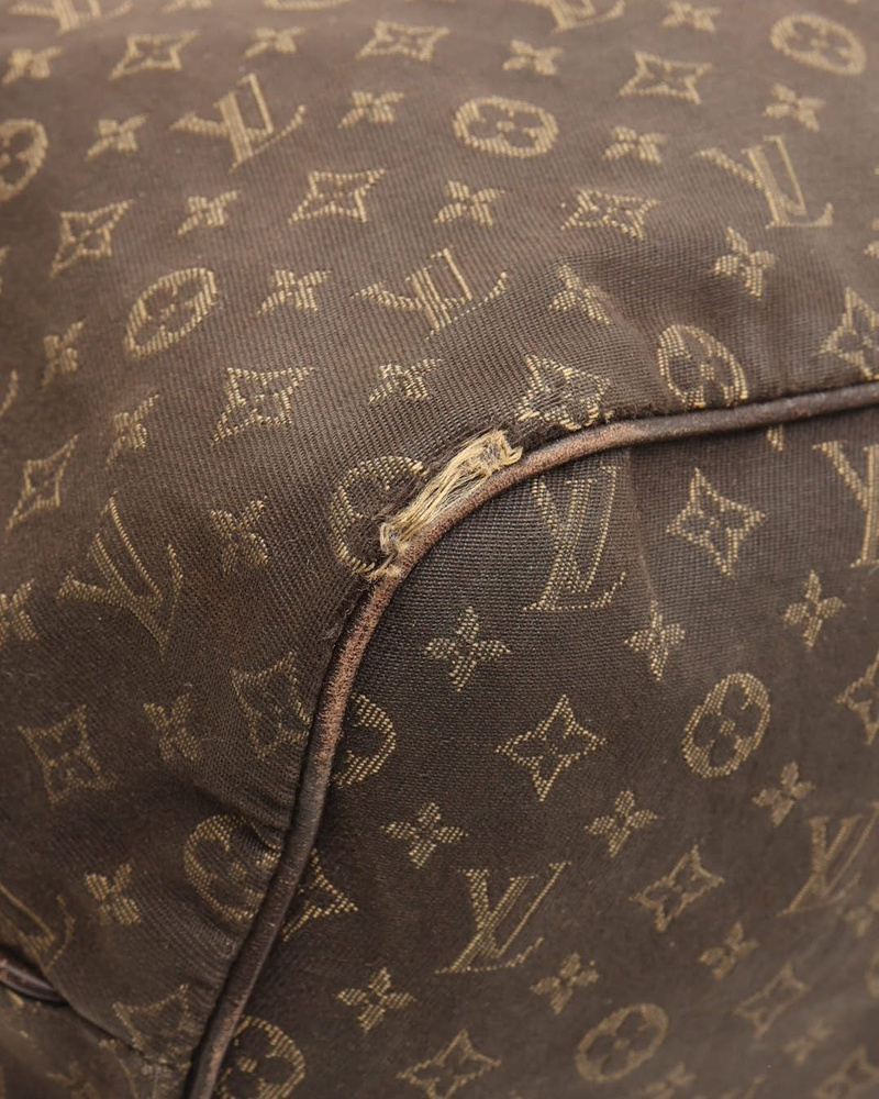 Louis Vuitton Neverfull Idylle Monogram Mini Lin MM Tote Bag