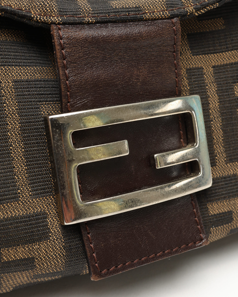 Fendi Zucca Baguette Bag