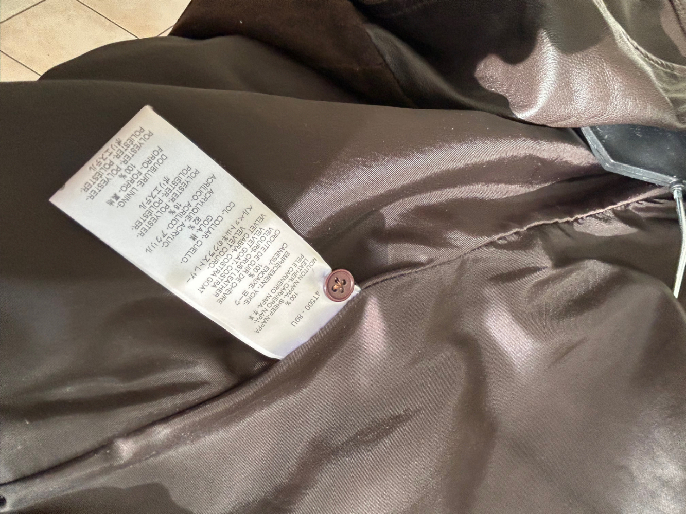 CAROLL Paris Veste cuir