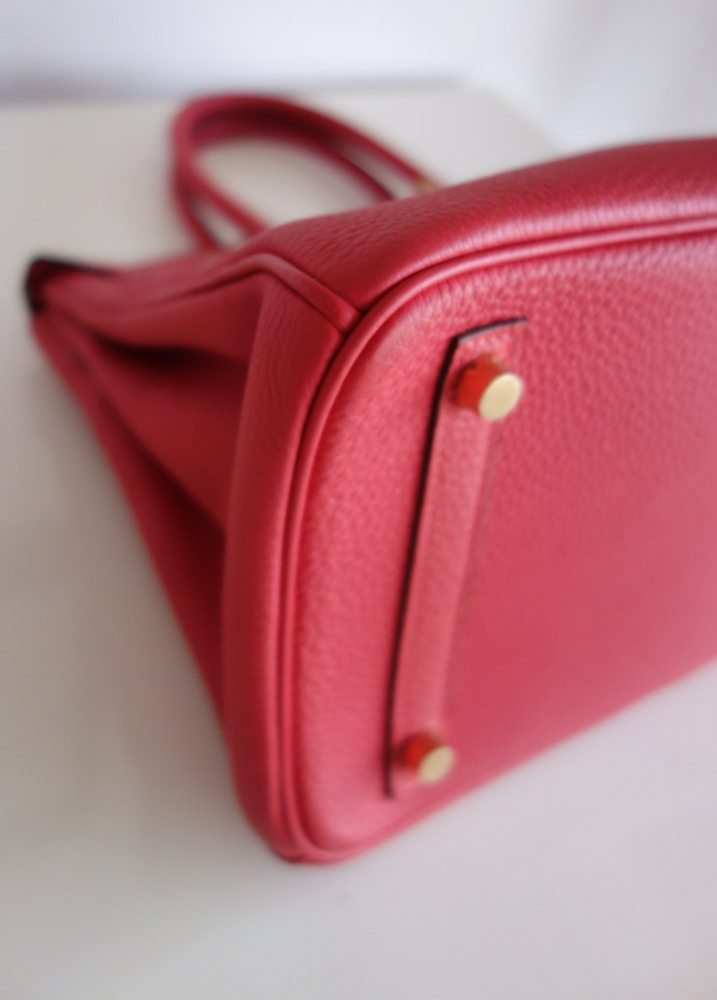Hermès Hermes Birkin bag 30 peony red
