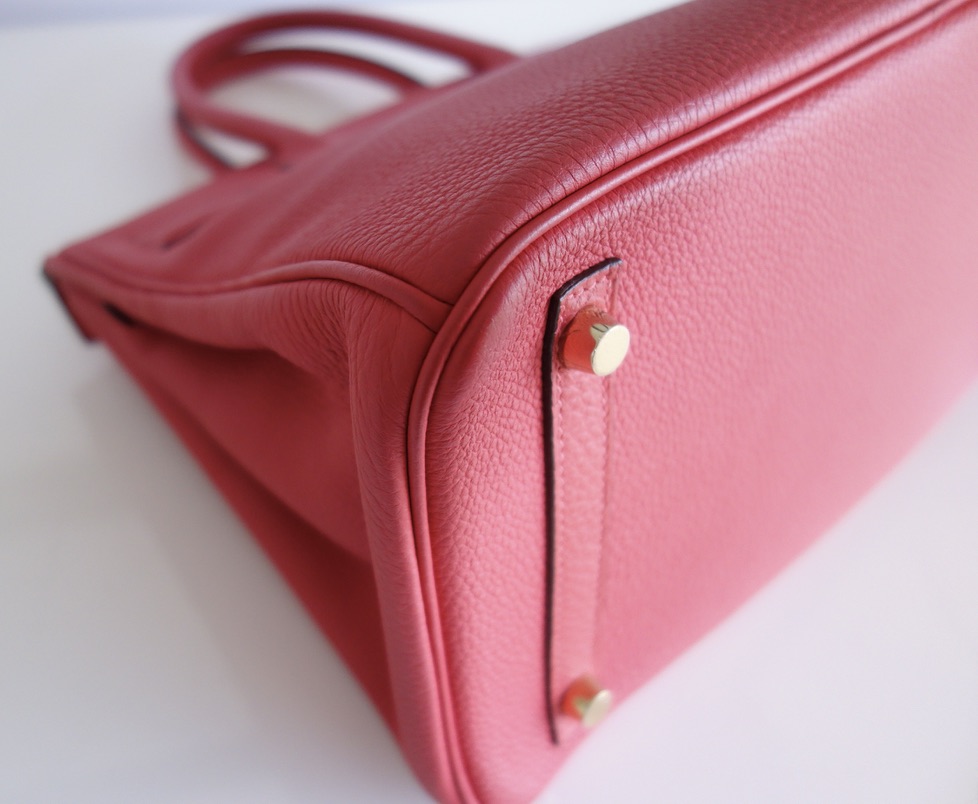 Hermès Hermes Birkin bag 30 peony red