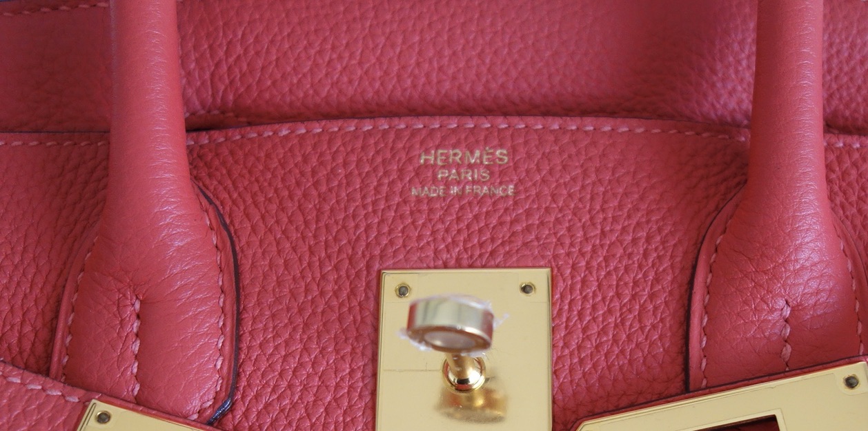 Hermès Hermes Birkin bag 30 peony red
