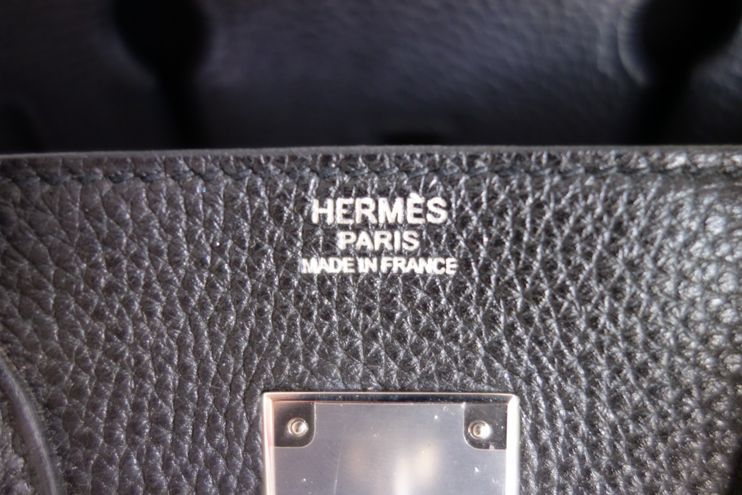 Hermès Tasche Hermes Birkin 30 togo schwarz