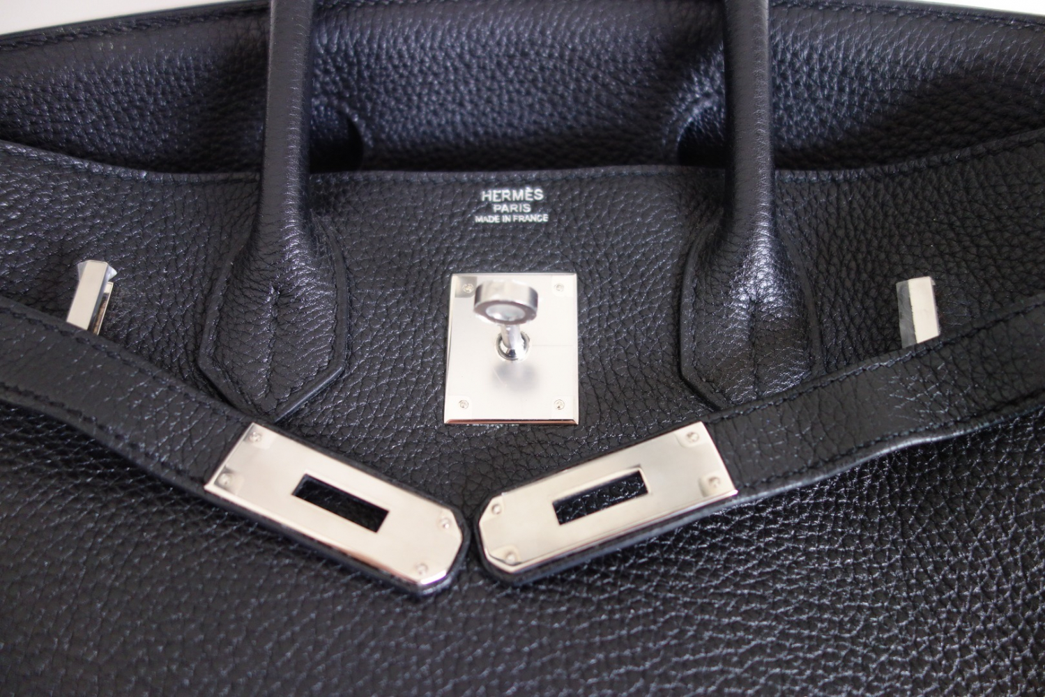 Hermès Tasche Hermes Birkin 30 togo schwarz