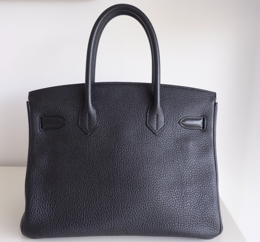 Hermès Tasche Hermes Birkin 30 togo schwarz