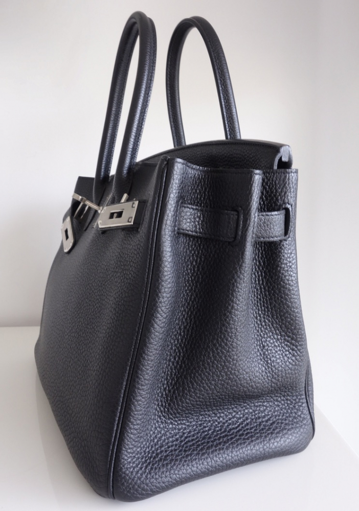 Hermès Tasche Hermes Birkin 30 togo schwarz