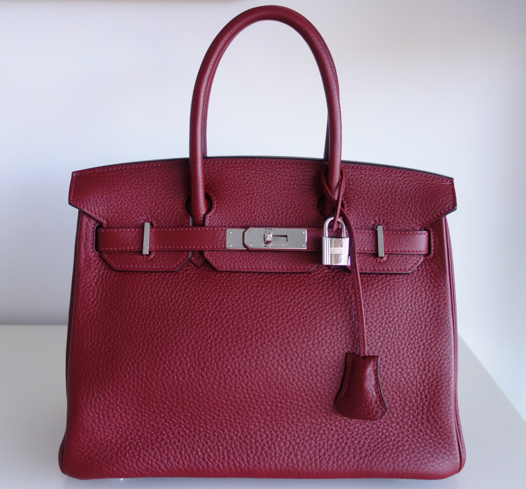 Hermès Hermes Birkin bag 30 red H