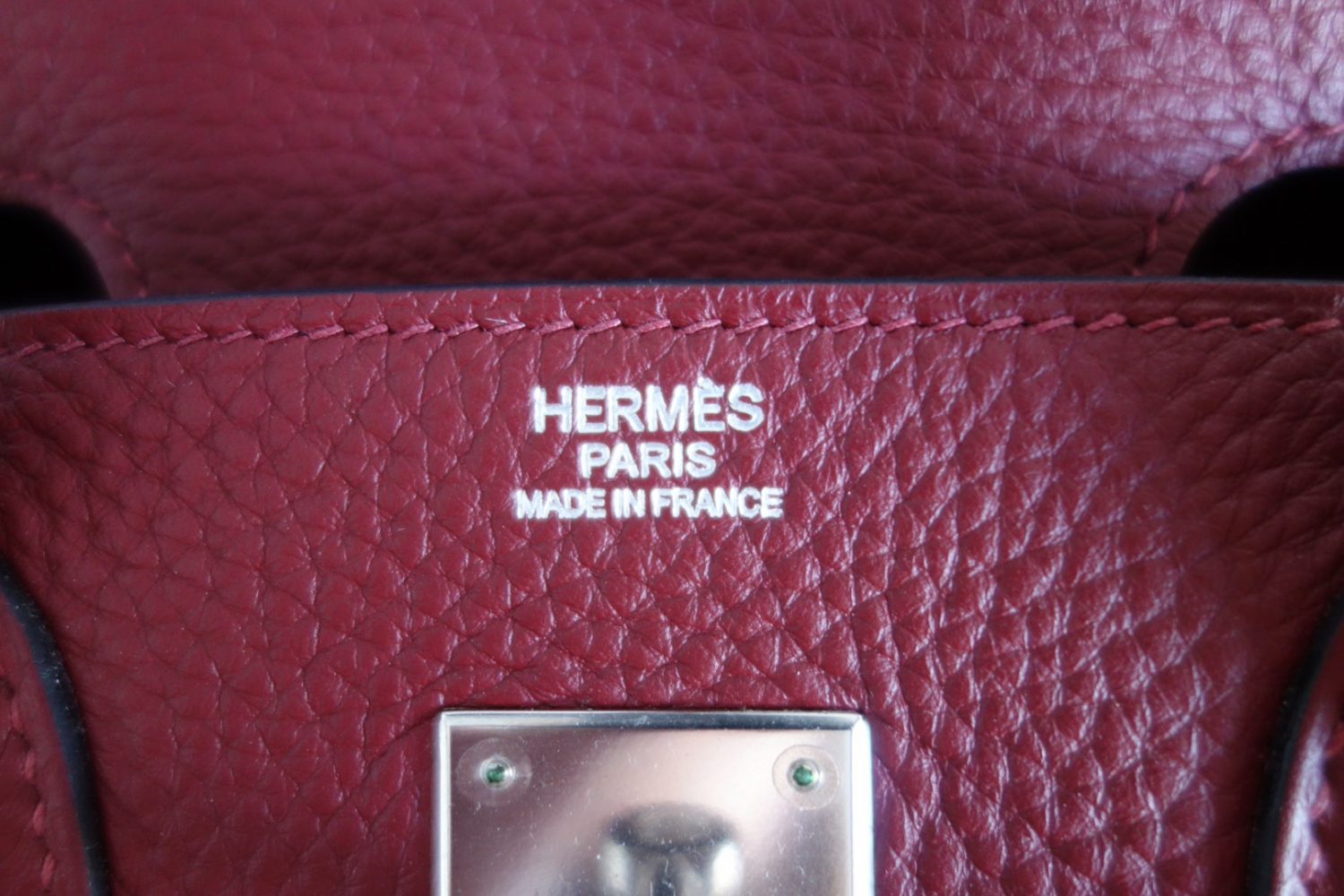Hermès Hermes Birkin bag 30 red H