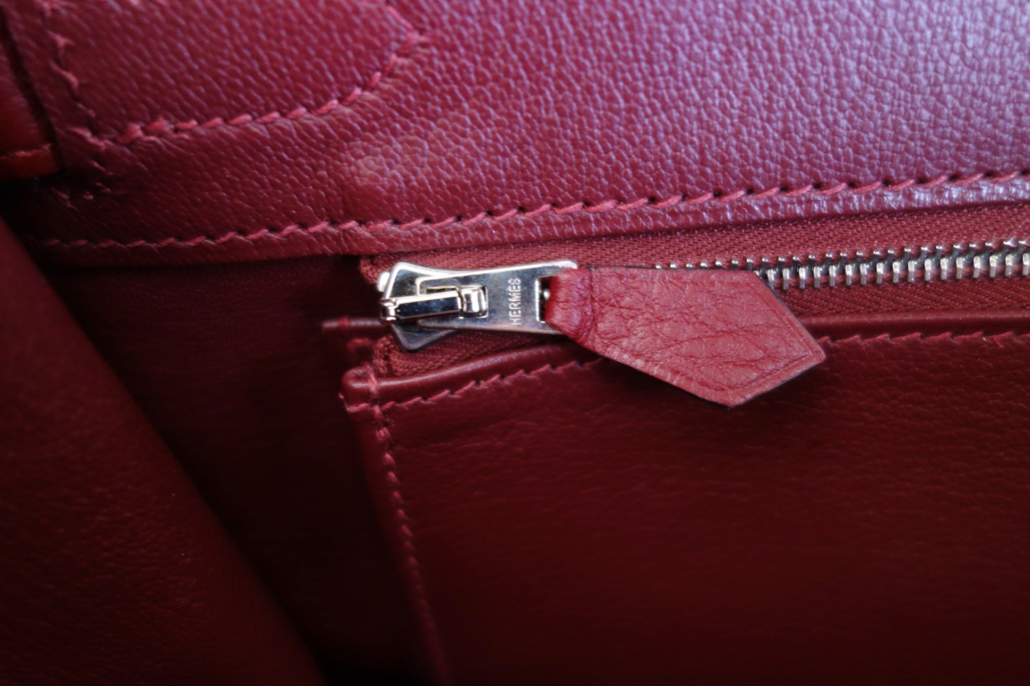 Hermès Hermes Birkin bag 30 red H