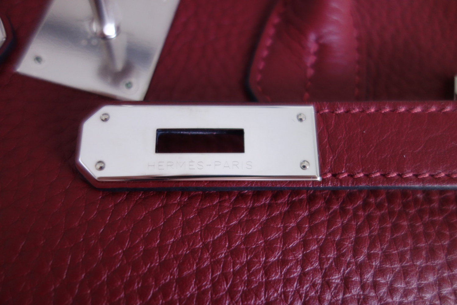 Hermès Hermes Birkin bag 30 red H