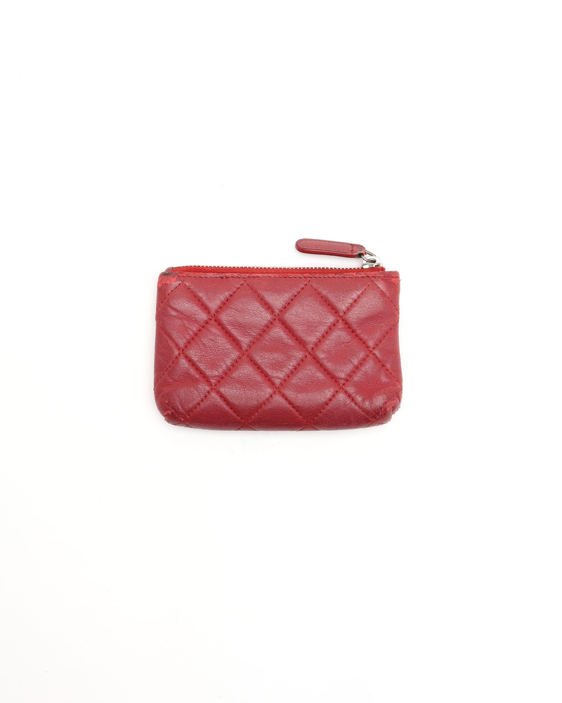 Chanel Matelasse Coin/key Purse