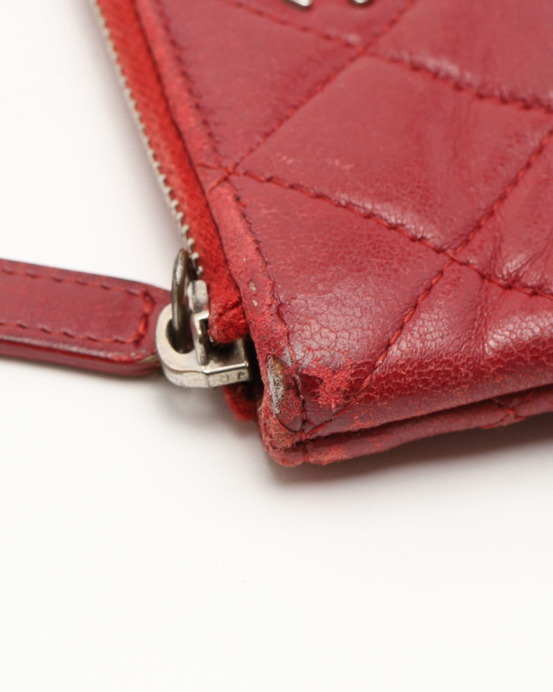 Chanel Matelasse Coin/key Purse