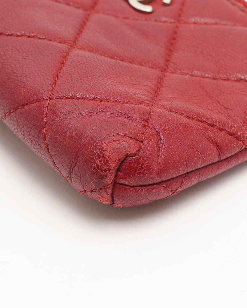 Chanel Matelasse Coin/key Purse