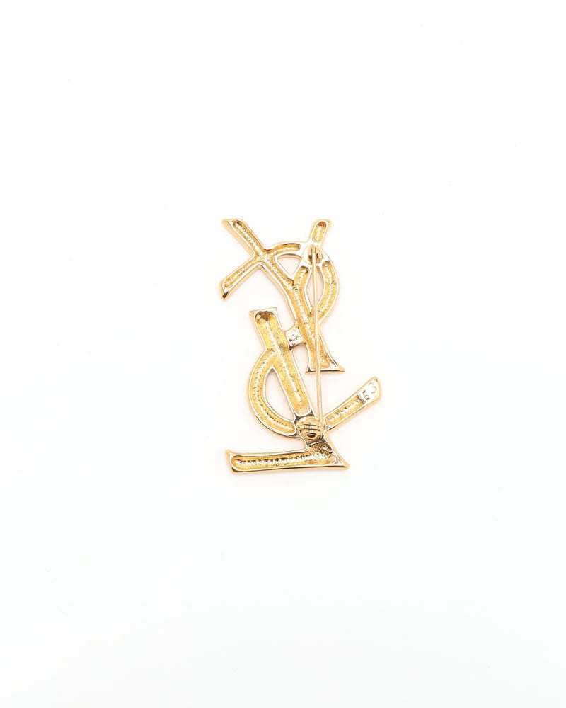 Saint Laurent YSL Brooch