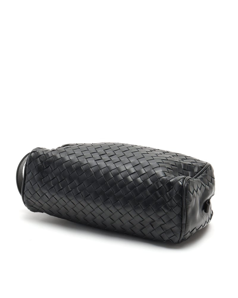 Bottega Veneta Intrecciato Leather Travel Pouch