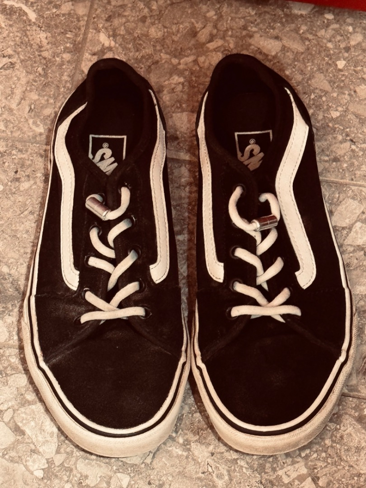 Vans Lose elastische Schnürsenkel Pull on Sneakers