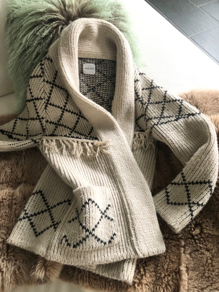 Anine Bing Bohemian Western Strickjacke