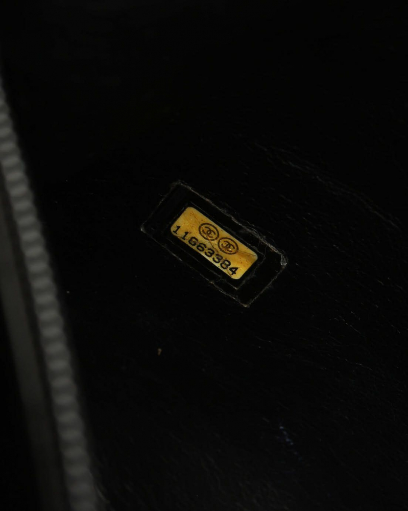 Chanel Large CC Chain Jersey Flap Bag