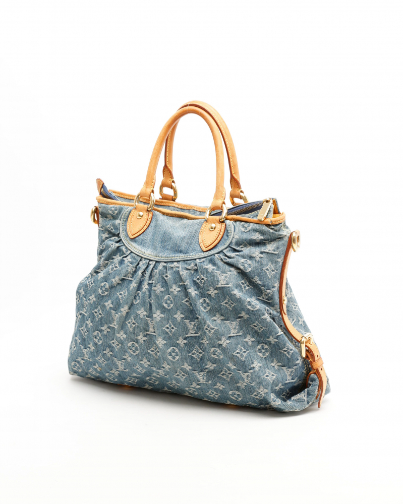 Louis Vuitton Monogram Denim Neo Cabby MM Bag