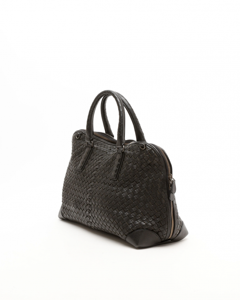 Bottega Veneta Intrecciato Boston Bag